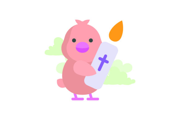 Flat Icon Easter Chicken Brown – A Versatile Graphic Design Asset for Content Creators