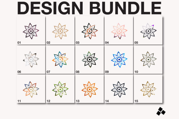 Flower Svg Sublimation Bundle for Handmade Creations and Print-Ready Projects