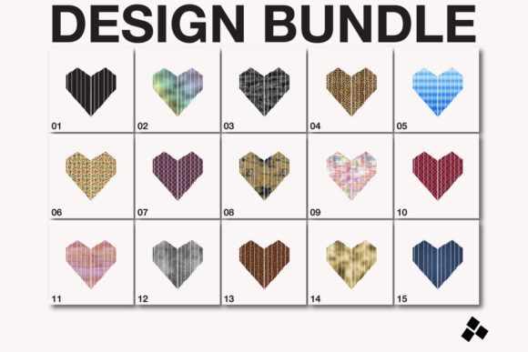 Heart Clipart Sublimation Background: A Versatile Graphic Design Asset for Modern Branding