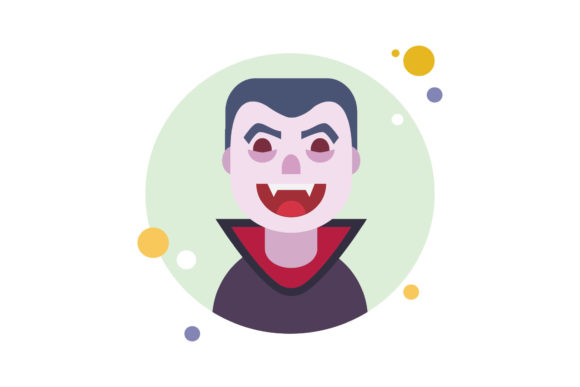 Icon Character Clown Circle Bubble: A Versatile Graphic Freebie for Brand Design