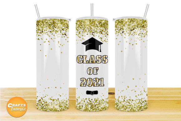 Skinny Tumbler Graduation 2021 – A Graphic Design Asset for Crafts & Printables