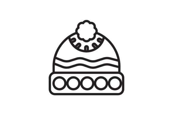Travel Icon Cap Black Line Design Art: A Versatile Freebie for Creative Projects
